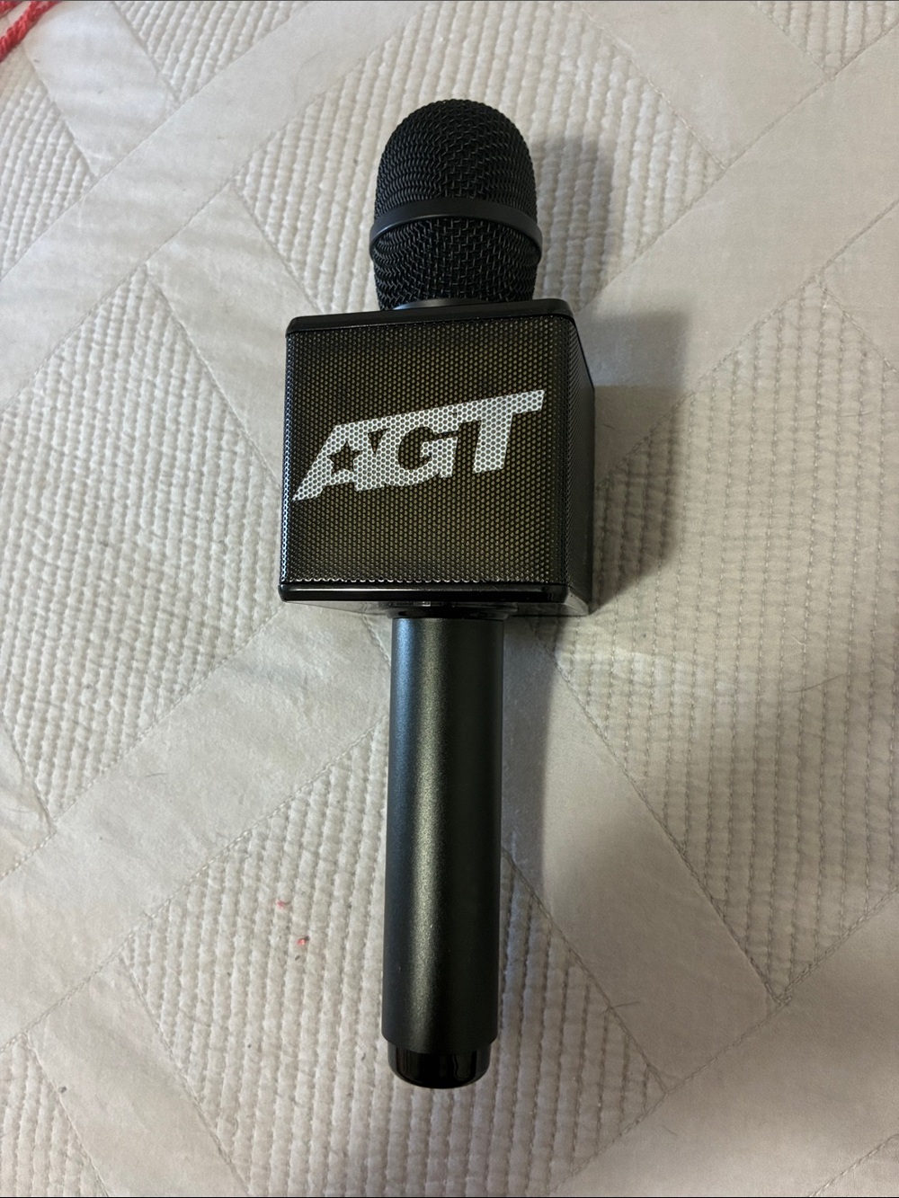 AGT Branded Handheld Microphone in Black